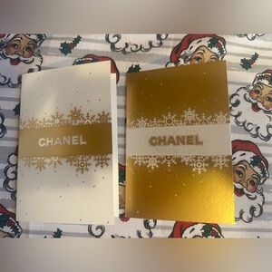 CHANEL Christmas/New years Gold cards